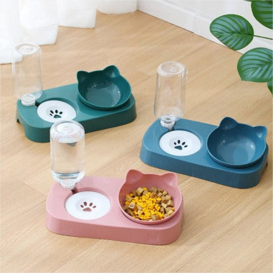 Bebedouro e Comedouro ergon?mico para C?es e Gatos